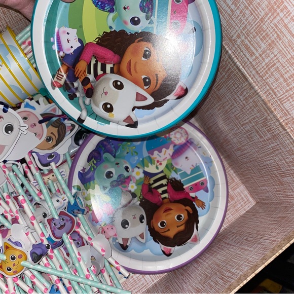 HUGE lot of Gabby’s Dollhouse Party Supplies- HOMEMADE - Picture 12 of 16